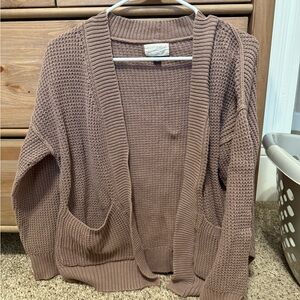 Universal Thread Taupe Cardigan Sweater